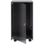 Chief 20U Elite Rack - 20U Wide x 18" Deep Floor Standing - Maple - Plexiglass ERK-20-20M