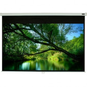 Elunevision Triton 120" Manual Projection Screen - Front Projection - 4:3 - Cinema White - 96" x 72" - Ceiling Mount, Wall Mount EV-M-120-1.2-4:3