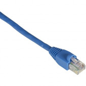 Black Box GigaBase Cat.5e Patch UTP Network Cable - 10 ft Category 5e Network Cable for Patch Panel, Network Device, Wallplate - First End: 1 x RJ-45 Male Network - Second End: 1 x RJ-45 Male Network - Patch Cable - Gold Plated Contact - Blue EVCRB81-0010