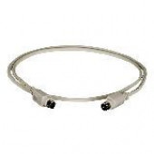 Black Box Mouse/Keyboard Extension Cable - mini-DIN (PS/2) Male - mini-DIN (PS/2) Male - 3ft EVMPS03-0003-MM