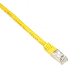 Black Box Cat6 250-MHz Shielded, Stranded Cable SSTP (PIMF), PVC, Yellow, 7-ft. (2.1-m) - 6.89 ft Category 6 Network Cable for Network Device - First End: 1 x RJ-45 Male Network - Second End: 1 x RJ-45 Male Network - 128 MB/s - Shielding - Yellow EVNSL027