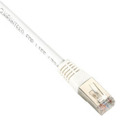 Black Box Cat.5e F/UTP Patch Network Cable - 20 ft Category 5e Network Cable for Network Device - First End: 1 x RJ-45 Male Network - Second End: 1 x RJ-45 Male Network - Patch Cable - Shielding - White EVNSL0505MS-0020