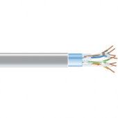Black Box Cat.5e Network Cable - 1000 ft Category 5e Network Cable for Network Device - Bare Wire - Bare Wire - Shielding - CMP, Plenum - Gray - TAA Compliant EVNSL0512A-1000-R2