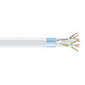 Black Box Cat.6 STP Bulk Cable - Bare Wire - Bare Wire - 1000ft - White - RoHS, TAA Compliance EVNSL0605A-1000
