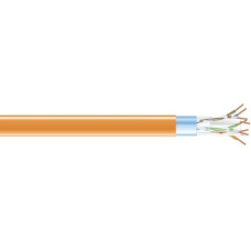 Black Box Cat.6 UTP Network Cable - 1000 ft Category 6 Network Cable for Network Device - Bare Wire - Bare Wire - Shielding - Orange - TAA Compliance EVNSL0620A-1000