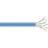 Black Box GigaBase 350 CAT5e, 350-MHz Stranded Bulk Cable, Blue, 1000-feet (304.8-m) - 1000 ft Category 5e Network Cable for Network Device - Bare Wire - Bare Wire - Blue - RoHS, TAA Compliance EVNSL081A-1000