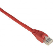 Black Box GigaTrue Cat.6 UTP Patch Network Cable - 7 ft Category 6 Network Cable for Network Device, Patch Panel, Wallplate - First End: 1 x RJ-45 Male Network - Second End: 1 x RJ-45 Male Network - Patch Cable - 24 AWG - Red - 25 EVNSL643-0007-25PAK