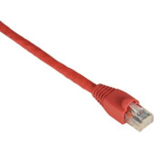 Black Box GigaTrue Cat.6 UTP Patch Network Cable - 25 ft Category 6 Network Cable for Network Device - First End: 1 x RJ-45 Male Network - Second End: 1 x RJ-45 Male Network - Patch Cable - Red - 25 Pack EVNSL643-0025-25PAK
