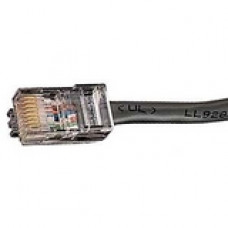 Black Box GigaTrue Cat. 6 Channel UTP Patch Cable - RJ-45 Male - RJ-45 Male - 3ft - Black EVNSL647-0003
