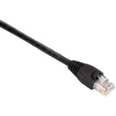 Black Box GigaBase Cat.5e UTP Patch Network Cable - 3 ft Category 5e Network Cable for Network Device, Patch Panel, Wallplate - First End: 1 x RJ-45 Male Network - Second End: 1 x RJ-45 Male Network - Patch Cable - Gold Plated Contact - 24 AWG - Black - 2