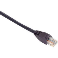 Black Box GigaBase Cat.5e UTP Patch Network Cable - 3 ft Category 5e Network Cable for Network Device, Patch Panel, Wallplate - First End: 1 x RJ-45 Male Network - Second End: 1 x RJ-45 Male Network - Patch Cable - Gold Plated Contact - 24 AWG - Violet - 