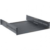 Chief Manufacturing Raxxess EXS-2 Extendable Rack Shelf - Black - Cold-rolled Steel (CRS) - 350 lb x Maximum Weight Capacity EXS-2