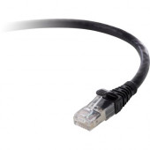 Belkin Cat. 6a Patch Cable - RJ-45 Male - RJ-45 Male - 7ft - Black - TAA Compliance F2CP003-07BK-LS