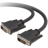 Belkin DVI-I to VGA Adapter Cable - HD-15 Female, DVI-I Male Video - 3ft - Black F2E0162-03-SV