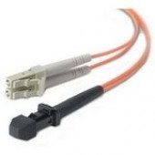 Belkin Fiber Optic Duplex Patch Cable - LC Male - MT-RJ Male - 9.84ft - Orange - TAA Compliance F2F202L9-03M