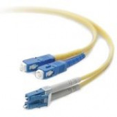 Belkin Duplex Fiber Optic Cable - LC Male - SC Male - 6.56ft - TAA Compliance F2F802L7-02M