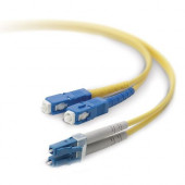 Belkin Duplex Fiber Optic Cable - LC Male - SC Male - 9.84ft - TAA Compliance F2F802L7-03M