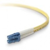 Belkin Fiber Optic Duplex Patch Cable - LC Male - LC Male - 10ft - Yellow - TAA Compliance F2F802LL-03M