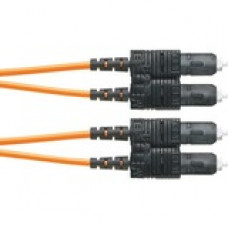 Panduit Fiber Optic Duplex Network Cable - 62.34 ft Fiber Optic Network Cable for Network Device - First End: 2 x SC Male Network - Second End: 2 x SC Male Network - Orange - 1 F523RSNSNSNM019