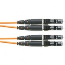 Panduit Fiber Optic Duplex Patch Network Cable - 39.37 ft Fiber Optic Network Cable for Network Device - First End: 2 x LC Male Network - Second End: 2 x LC Male Network - Patch Cable - Orange - 1 Pack F52ERLNLNSNM012