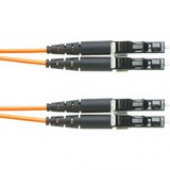Panduit Fiber Optic Duplex Patch Network Cable - 3.28 ft Fiber Optic Network Cable for Network Device - First End: 2 x LC Male Network - Second End: 2 x LC Male Network - Patch Cable - Orange - 1 Pack F62ELLNLNSNM001