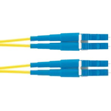 Panduit Fiber Optic Duplex Patch Network Cable - 137.80 ft Fiber Optic Network Cable for Network Device - First End: 2 x SC/APC Male Network - Second End: 2 x SC/APC Male Network - Patch Cable - 9/125 &micro;m - Yellow - 1 - TAA Compliance F923RANSNSN