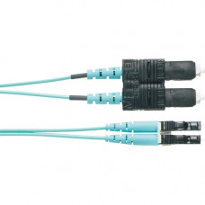 Panduit Fiber Optic Duplex Cable - 6.56 ft Fiber Optic Network Cable for Network Device - First End: 2 x SC Male Network - Second End: 2 x LC Male Network - Patch Cable - Yellow - TAA Compliance F92ERLNSNSNM002