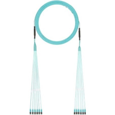 Panduit Fiber Optic Duplex Network Cable - 150 ft Fiber Optic Network Cable for Network Device - MPO Female Network - Second End: 2 x LC Male Network - 9/125 &micro;m - Yellow - 1 - TAA Compliance F9TYP5EL2SAF150