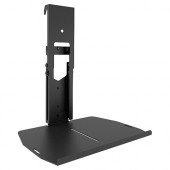 Milestone Av Technologies Chief Fusion FCA500 - Mounting component (lower shelf) for audio/video components - black - for Fusion Large Manual Height Adjustable Mobile Cart LPAUB, LCM1U, MCM1U - TAA Compliance FCA500