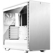 Fractal Design Define 7 Computer Case - Mid-tower - White - Steel, Aluminium, Tempered Glass - 9 x Bay - 4 x 4.72" x Fan(s) Installed - 0 - ATX, EATX, Mini ATX, Mini ITX Motherboard Supported - 29.65 lb - 9 x Fan(s) Supported - 1 x Internal 5.25"