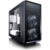 Fractal Design Focus G Computer Case with Side Window - Mid-tower - Black - 5 x Bay - 2 x 4.72" x Fan(s) Installed - ATX, Micro ATX, ITX Motherboard Supported - 9.92 lb - 6 x Fan(s) Supported - 2 x External 5.25" Bay - 2 x Internal 3.5" Bay