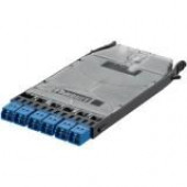 Panduit HD Flex Network Patch Panel - 6 Port(s) - 6 x Duplex - Blue - TAA Compliance FHS9N-12