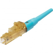 Panduit Fiber Optic Simplex Network Cable - Fiber Optic Network Cable for Network Device - First End: 1 x LC Male Network - 10 Gbit/s - 50/125 &micro;m - Aqua - 1 Pack - TAA Compliance FLCSMCXAQY