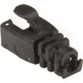 Black Box Snap-On Snagless Cable Boot - Black, 50-Pack - Black - 50 Pack - TAA Compliant - TAA Compliance FMT718-SO-50PAK