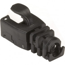 Black Box Snap-On Snagless Cable Boot - Black, 50-Pack - Black - 50 Pack - TAA Compliant - TAA Compliance FMT718-SO-50PAK