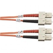 Black Box 50-Micron Multimode Fiber Optic Value Patch Cable, Duplex, Zipcord (Continued) - 6.56 ft Fiber Optic Network Cable for Network Device - First End: 2 x SC Male Network - Second End: 2 x SC Male Network - Patch Cable - 1 Pack - RoHS Compliance FO5