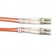 Black Box 50-Micron Multimode Fiber Optic Value Patch Cable, Duplex, Zipcord (Continued) - 9.84 ft Fiber Optic Network Cable for Network Device - First End: 2 x SC Male Network - Second End: 2 x SC Male Network - Patch Cable - 1 Pack - RoHS Compliance FO5