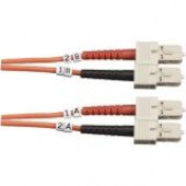 Black Box 50-Micron Multimode Value Line Patch Cable, SC-SC, 5-m (16.4-ft.) - 16.40 ft Fiber Optic Network Cable for Network Device - First End: 2 x SC Male Network - Second End: 2 x SC Male Network - Patch Cable - 50/125 &micro;m FO50-005M-SCSC