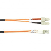 Black Box 62.5-Micron Multimode Value Line Patch Cable, SC-LC, 10-m (32.8-ft.) - 32.81 ft Fiber Optic Network Cable for Network Device - First End: 2 x SC Male Network - Second End: 2 x LC Male Network - Patch Cable - RoHS Compliance FO625-010M-SCLC