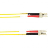 Black Box Fiber Optic Network Cable - 6.56 ft Fiber Optic Network Cable for Network Device - First End: 1 x LC Male Network - Second End: 1 x LC Male Network - Patch Cable - 50/125 &micro;m - Yellow FOCMP10-002M-LCLC-YL