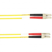 Black Box 8-m, LC-LC, 50-Micron, Multimode, Plenum, Yellow Fiber Optic Cable - 26.25 ft Fiber Optic Network Cable for Network Device - First End: 1 x LC Male Network - Second End: 1 x LC Male Network - 128 MB/s - 50/125 &micro;m - Yellow FOCMP50-008M-