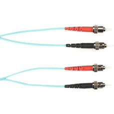 Black Box Colored Fiber OS2 9/125 Singlemode Fiber Optic Patch Cable - OFNP Plenum - 6.56 ft Fiber Optic Network Cable for Network Device - First End: 2 x LC Male Network - Second End: 2 x LC Male Network - 10 Gbit/s - Patch Cable - OFNP, Plenum - 9/125 &