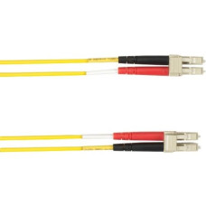 Black Box 1-m, LC-LC, 62.5-Micron, Multimode, PVC, Yellow Fiber Optic Cable - 3.28 ft Fiber Optic Network Cable for Network Device - First End: 2 x LC Male Network - Second End: 2 x LC Male Network - Patch Cable - Yellow FOCMR62-001M-LCLC-YL