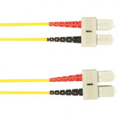 Black Box 6-m, SC-SC, 62.5-Micron, Multimode, PVC, Yellow Fiber Optic Cable - 19.69 ft Fiber Optic Network Cable for Network Device - First End: 1 x SC Male Network - Second End: 1 x SC Male Network - 128 MB/s - 62.5/125 &micro;m - Yellow FOCMR62-006M
