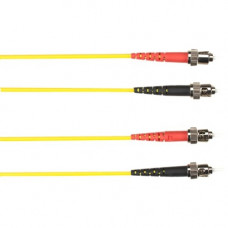 Black Box 6-m, ST-ST, 62.5-Micron, Multimode, PVC, Yellow Fiber Optic Cable - 19.69 ft Fiber Optic Network Cable for Network Device - First End: 1 x ST Male Network - Second End: 1 x ST Male Network - 128 MB/s - 62.5/125 &micro;m - Yellow FOCMR62-006M