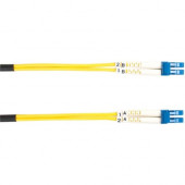 Black Box Single-Mode Value Line Patch Cable, LC-LC, 5-m (16.4-ft.) - 16.40 ft Fiber Optic Network Cable for Network Device - First End: 2 x LC Male Network - Second End: 2 x LC Male Network - Patch Cable - 9/125 &micro;m - Yellow - RoHS Compliance FO