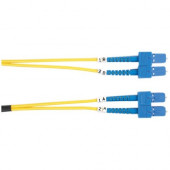 Black Box Single-Mode Value Line Patch Cable, SC-SC, 2-m (6.5-ft.) - 6.56 ft Fiber Optic Network Cable for Network Device - First End: 2 x SC Male Network - Second End: 2 x SC Male Network - Patch Cable - 9/125 &micro;m - Yellow - RoHS Compliance FOSM