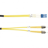 Black Box Single-Mode Value Line Patch Cable, ST-LC, 10-m (32.8-ft.) - 32.81 ft Fiber Optic Network Cable for Network Device - First End: 2 x ST Male Network - Second End: 2 x LC Male Network - Patch Cable - 9/125 &micro;m - Yellow - RoHS Compliance F