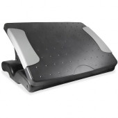 Kantek Height Adjustable Footrest - Adjustable Height, Comfortable, Adjustable Tilt Angle - Black - TAA Compliance FR600