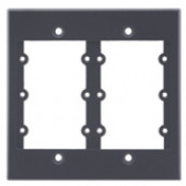 Kramer 6 Socket 2 Gang Faceplate Insert - 6 x Socket(s) - 2-gang FRAME-2G